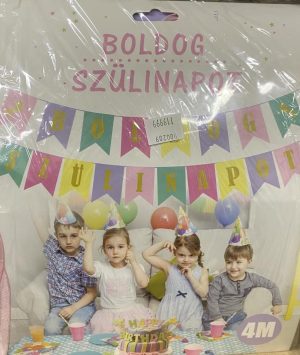 Boldog szülinapot felirat