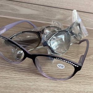 Strasszos olvasószemüveg - 24 db (vegyes dioptriákkal)