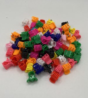 Mini hajcsat- színes