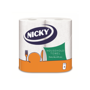 Nicky háztartási kéztörlő 2 tekercs/csomag