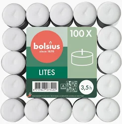 Teamécses 100 db-os,szín: fehér