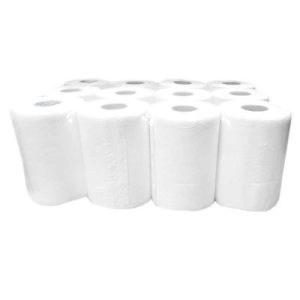 Belső mag adagolású tekekercses kéztörlő 2 rétegű  100% cellulóz 14 cm