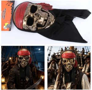 Halloween maszk kalóz