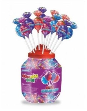 Bonbon Bumm Berry Explosion Rágós Nyalóka (17g*100db hengerben)