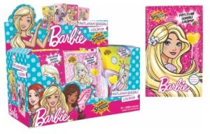 Barbie Mártogatós Nyalóka 12g (36db/Kínáló)
