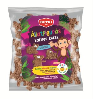 Detki Állatfigurás Házt. Kakaós Keksz 160g