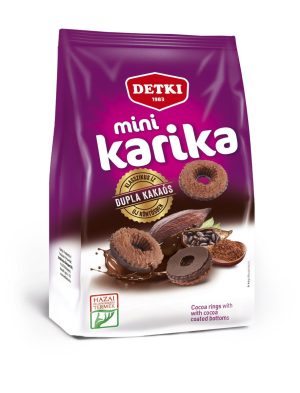 Detki Mini Karika Dupla Kakaós 160g