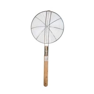 Szűrőkanál fanyelű kondérhoz 26 cm