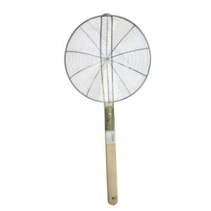 Szűrőkanál fanyelű kondérhoz 28 cm