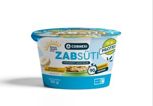 Cornexi Protein HCN Zabsüti - Banános-Fehér Csokoládés Alappor Zabbal 50g