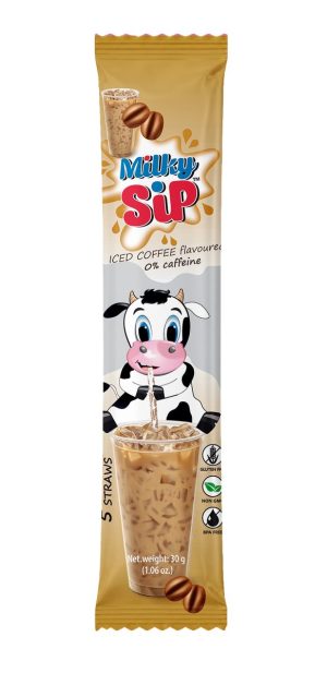 Milky Sip Szívószál Jegeskávé Ízű 30g