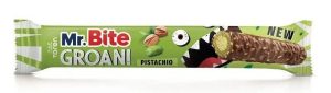 Mr.Bite Groan Pisztáciás - Csokis szelet 28g