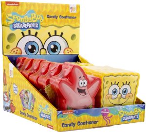 SpongyaBob Cukorkatartó (12db/Kínáló)