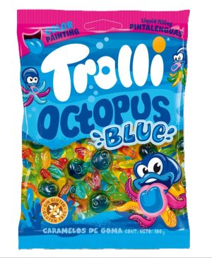 Trolli Nyelvfestős Octopus 100g