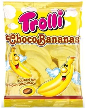 Trolli Csokival Töltött Banános Hab 150g