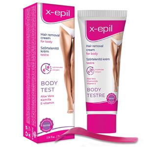 X-Epil Szőrtelenítő krém - Testre 75ml