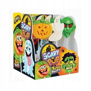 Halloween Johny Bee Scari Pop Nyalóka- Tutti Frutti ízű 25g