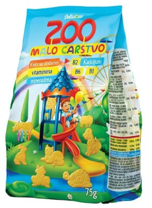ZOO Állatfigurás Keksz Vitaminokkal 75g
