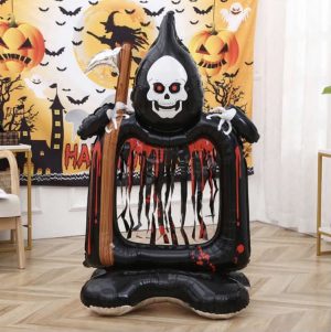 Halloween dekoráció kaszás