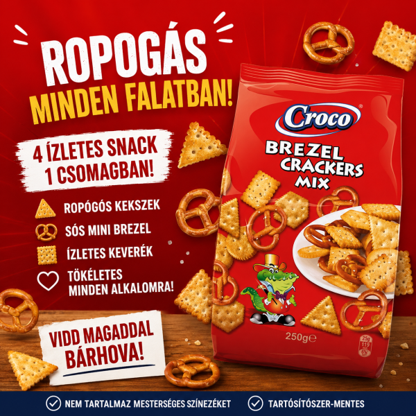 Croco Mix Kréker-Perec 250g