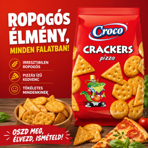 Croco Pizzás kréker 100g