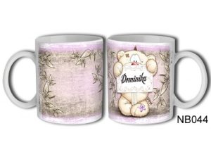 Bögre 3 dl - Dominika – Névre Szóló Ajándék – Névnapi ajándékok