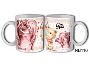 Bögre 3 dl - Rita – Névre Szóló Ajándék – Névnapi ajándékok