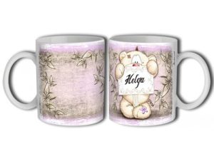 Bögre 3 dl - Helga – Névre Szóló Ajándék – Névnapi ajándékok